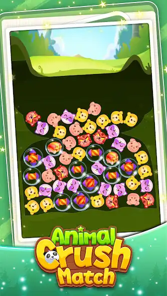 Play Animal Crush Match as an online game Animal Crush Match with UptoPlay
