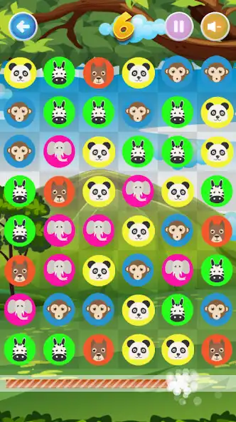 Play Animal Crush Puzzle as an online game Animal Crush Puzzle with UptoPlay