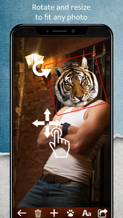 Play Animal Face Camera as an online game Animal Face Camera with UptoPlay