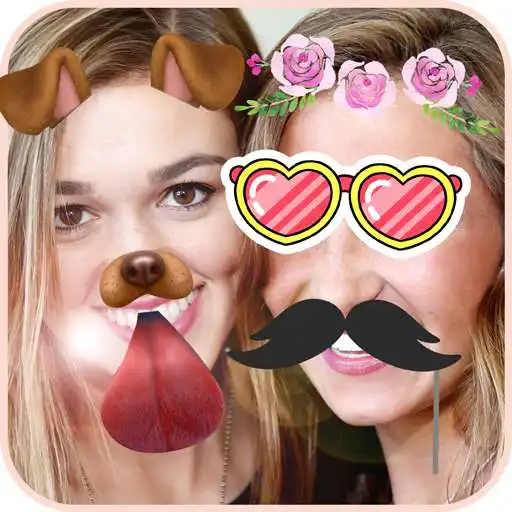 Free play online Animal face sticker photo editor  APK
