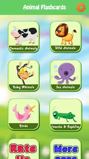 Play Animal Flashcards (By Shemetenga) as an online game Animal Flashcards (By Shemetenga) with UptoPlay
