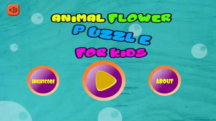 Play Animal Flower Puzzle for kids
