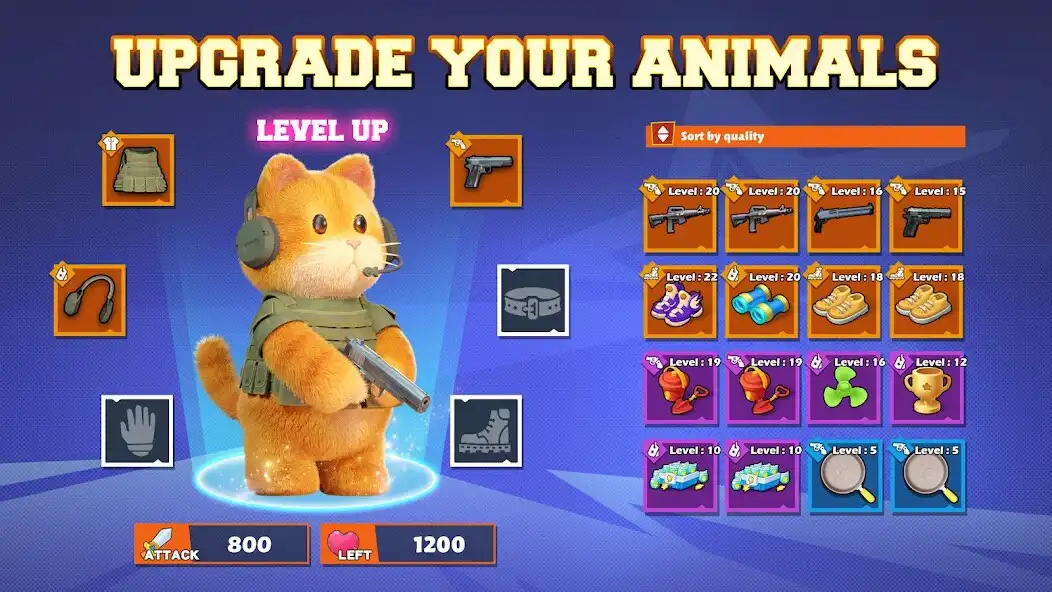 Play Animal Furry Guns as an online game Animal Furry Guns with UptoPlay