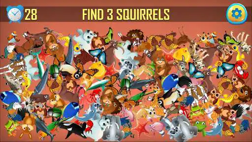 Play Animal Hidden Object Games as an online game Animal Hidden Object Games with UptoPlay
