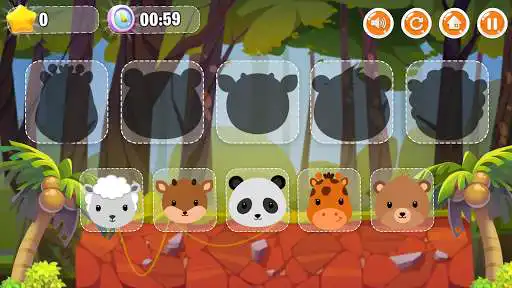 Play Animal hideout as an online game Animal hideout with UptoPlay