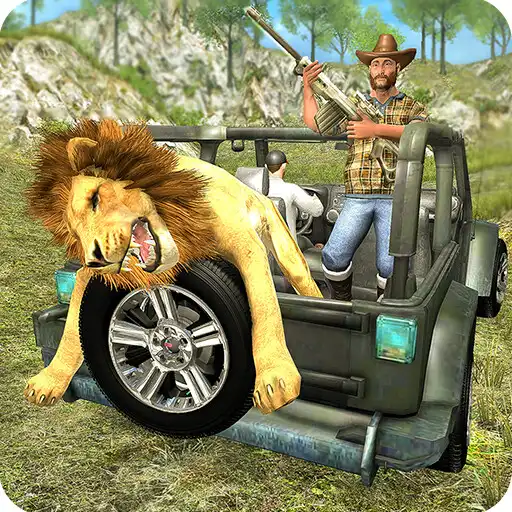 Play Animal Hunters- Safari Jeep Driving APK
