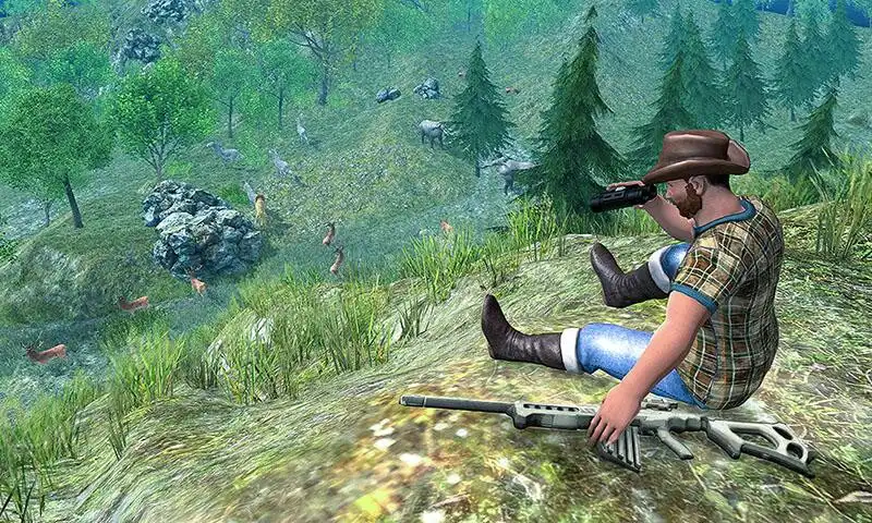 Play Animal Hunters- Safari Jeep Driving as an online game Animal Hunters- Safari Jeep Driving with UptoPlay