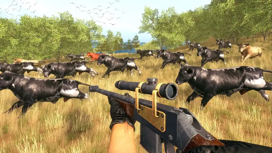 Play Animal Hunter: Zoo Hunting 3D as an online game Animal Hunter: Zoo Hunting 3D with UptoPlay