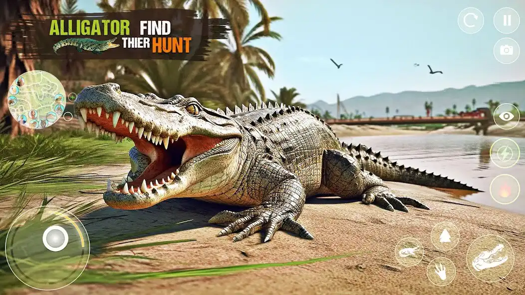Play Animal Hunting Crocodile Game  and enjoy Animal Hunting Crocodile Game with UptoPlay