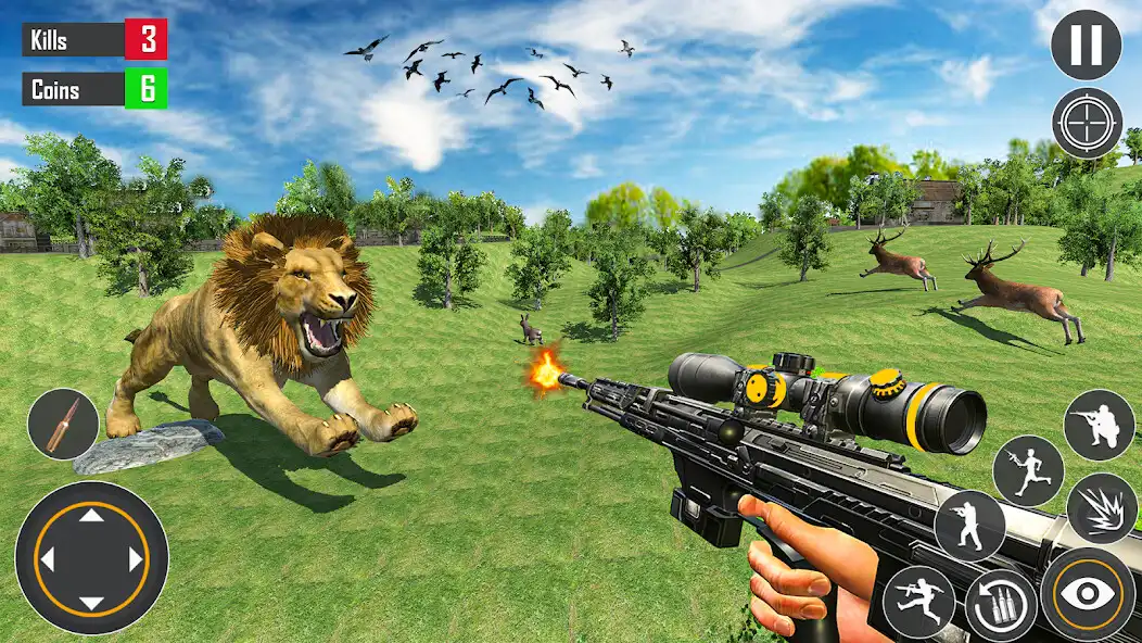 Play Animal hunting games with car as an online game Animal hunting games with car with UptoPlay