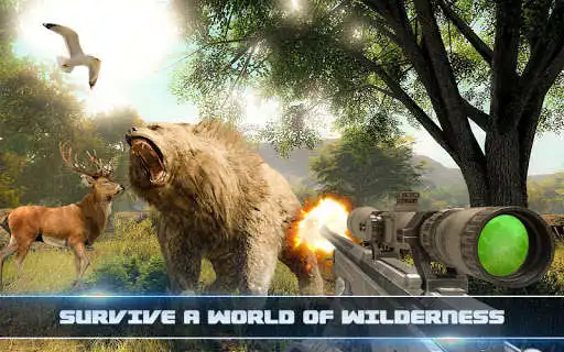 Play Animal Hunting Island Survivor as an online game Animal Hunting Island Survivor with UptoPlay