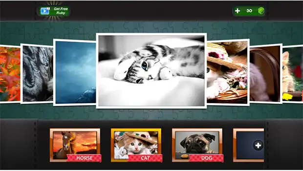 Play Animal jigsaw as an online game Animal jigsaw with UptoPlay