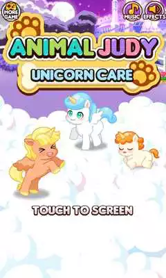 Play Animal Judy: Unicorn care