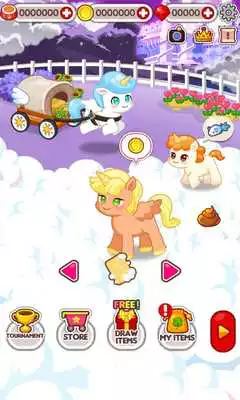 Play Animal Judy: Unicorn care