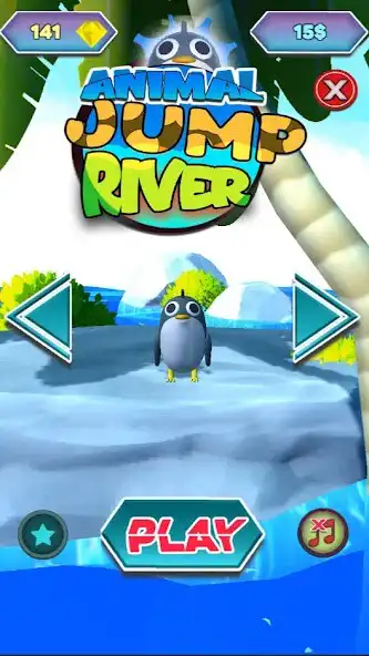 Play Animal Jump River as an online game Animal Jump River with UptoPlay