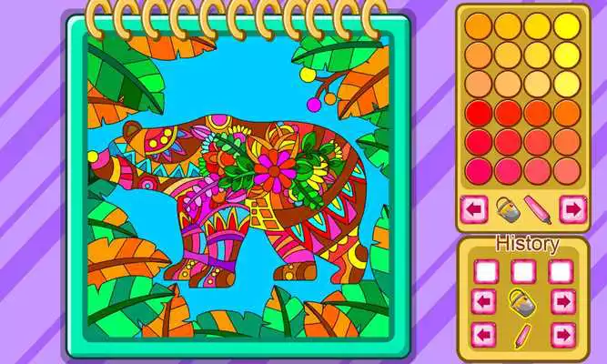 Play Animal Mandalas Coloring Book