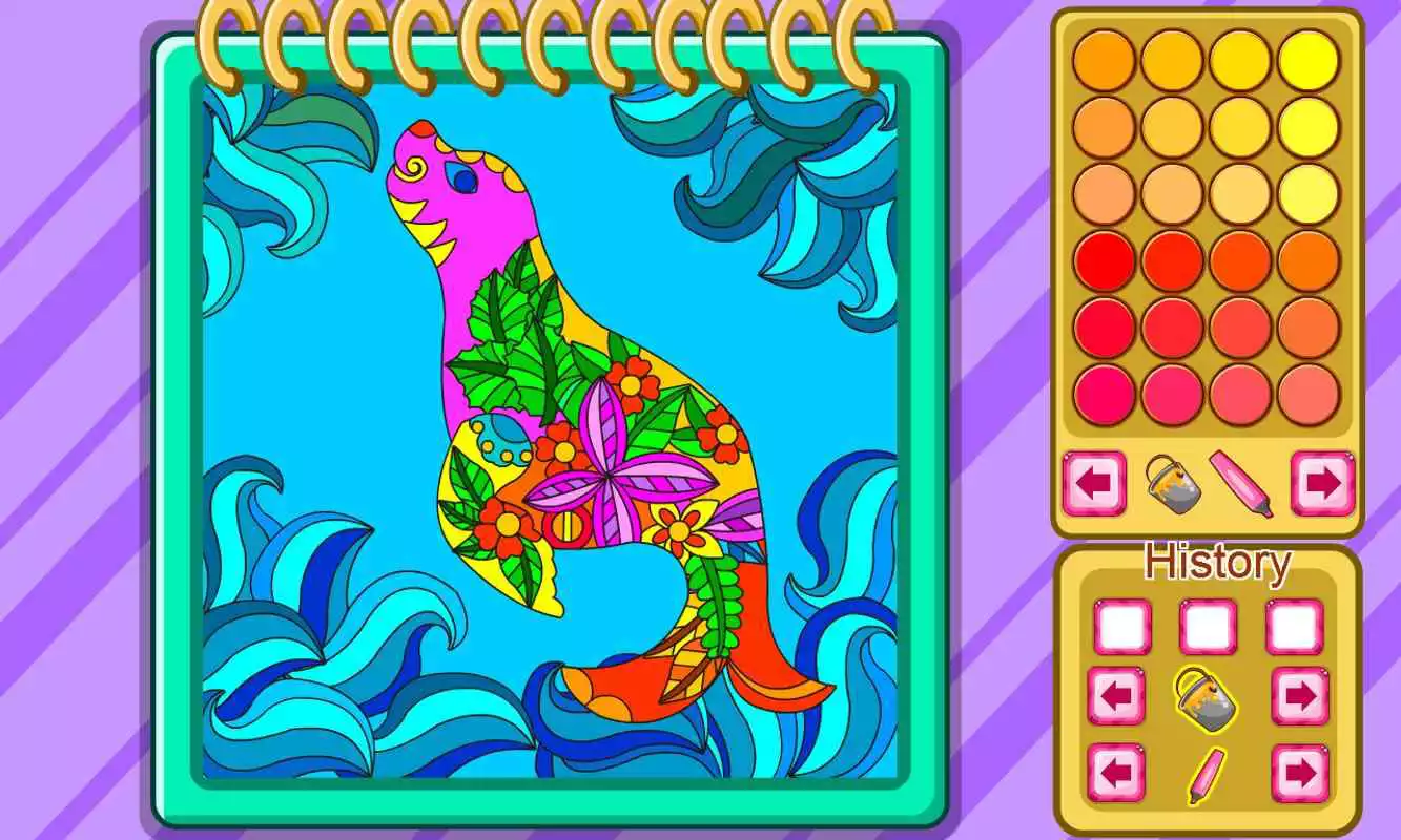 Play Animal Mandalas Coloring Book