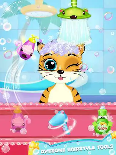Play Animal Pet Salon Hair Makeover  and enjoy Animal Pet Salon Hair Makeover with UptoPlay
