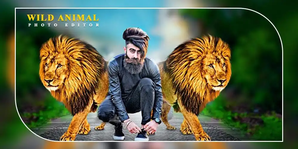 Play Animal photo editor : Photo with wild animal  and enjoy Animal photo editor : Photo with wild animal with UptoPlay