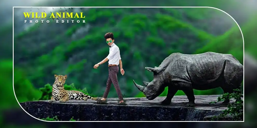 Play Animal photo editor : Photo with wild animal as an online game Animal photo editor : Photo with wild animal with UptoPlay