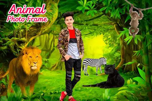 Play Animal Photo Frame as an online game Animal Photo Frame with UptoPlay