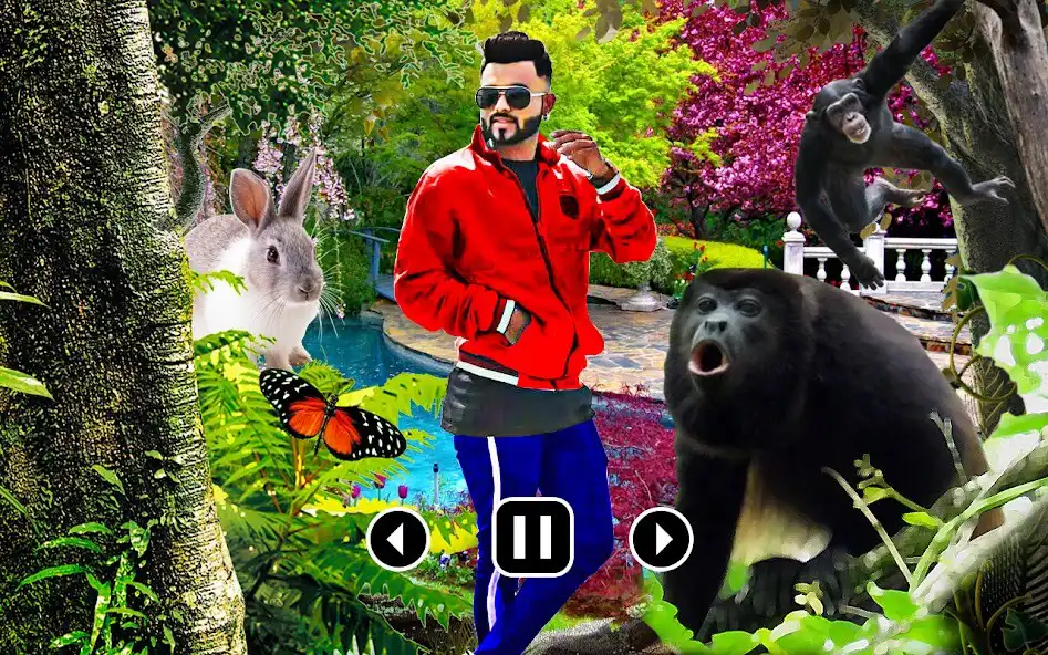 Play Animal photo video maker music  and enjoy Animal photo video maker music with UptoPlay