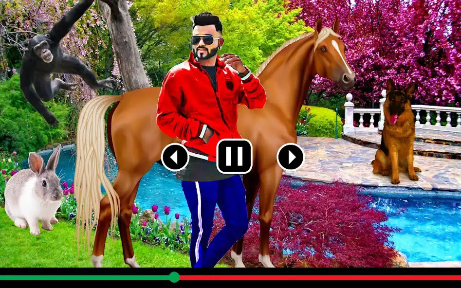 Play Animal photo video maker music as an online game Animal photo video maker music with UptoPlay