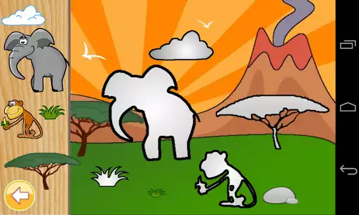 Play Animal puzzle as an online game Animal puzzle with UptoPlay