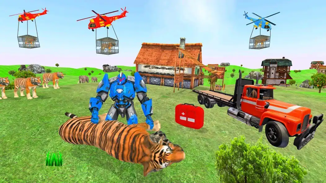 Play Animal Rescue Game Robot Games  and enjoy Animal Rescue Game Robot Games with UptoPlay