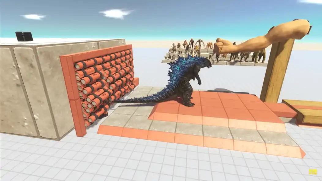 Play Animal Revolt Battle Zilla Mod as an online game Animal Revolt Battle Zilla Mod with UptoPlay