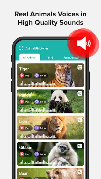 Play Animal ringtones: Bird sounds as an online game Animal ringtones: Bird sounds with UptoPlay