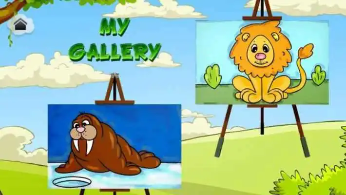 Play Animals Coloring Book For Kids as an online game Animals Coloring Book For Kids with UptoPlay