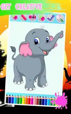 Play Animals Coloring Book Pages: Kids Coloring Games