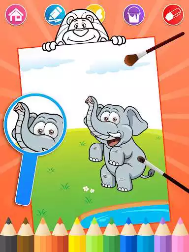 Play Animals - Coloring Pages