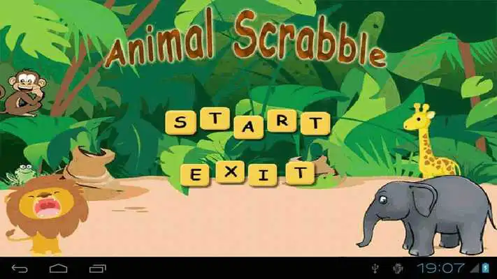 Play Animal Scrabble