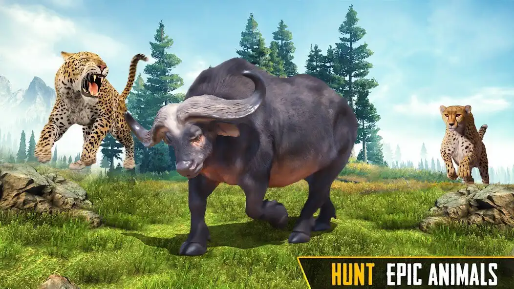 Play Animal Shooting : Wild Hunting  and enjoy Animal Shooting : Wild Hunting with UptoPlay