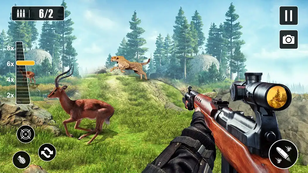 Play Animal Shooting : Wild Hunting as an online game Animal Shooting : Wild Hunting with UptoPlay