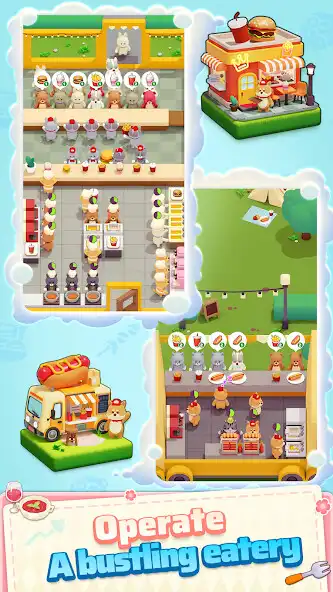 Play Animal Snack Town as an online game Animal Snack Town with UptoPlay