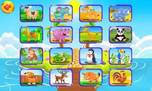 Play Animals puzzles for kids  and enjoy Animals puzzles for kids with UptoPlay