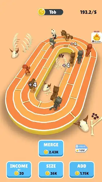 Play Animals Run Clickers as an online game Animals Run Clickers with UptoPlay