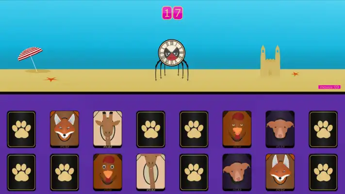 Play Animals: S.0.T.P Memory Match