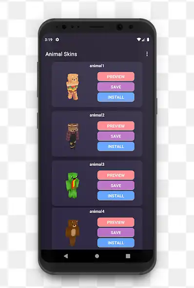Play Animals Skin For Minecraft  and enjoy Animals Skin For Minecraft with UptoPlay