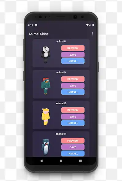 Play Animals Skin For Minecraft as an online game Animals Skin For Minecraft with UptoPlay