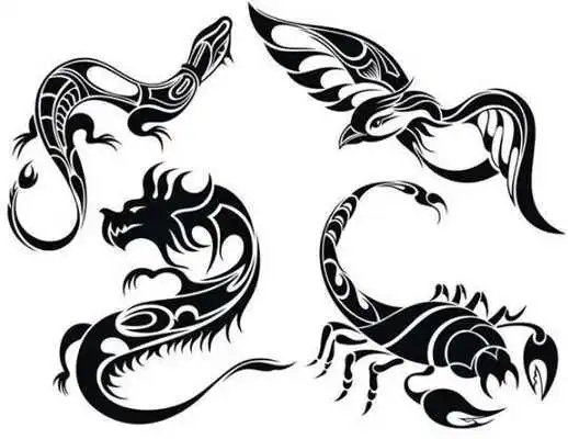 Play Animals Tattoo Designs Play Animals Tattoo Designs