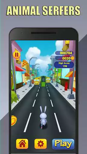 Play Animals Train Run Skate - new as an online game Animals Train Run Skate - new with UptoPlay