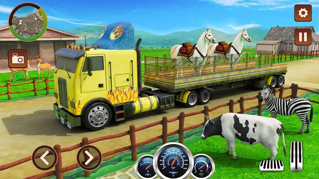 Play Animals Truck Transport Game  and enjoy Animals Truck Transport Game with UptoPlay