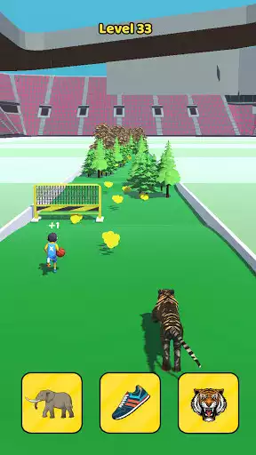 Play Animal Switch Race 3D :  Shoe Transform Game as an online game Animal Switch Race 3D :  Shoe Transform Game with UptoPlay