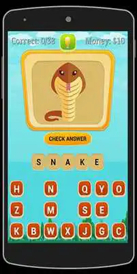 Play Animals Word Game