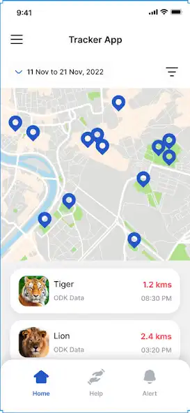 Play Animal Tracker - CG as an online game Animal Tracker - CG with UptoPlay