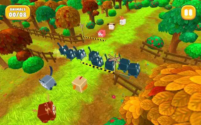 Play Animal Train Crossing